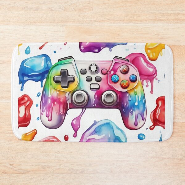 Item preview, Video Game Controller Watercolour Dripping designed and sold by druidwolfart.