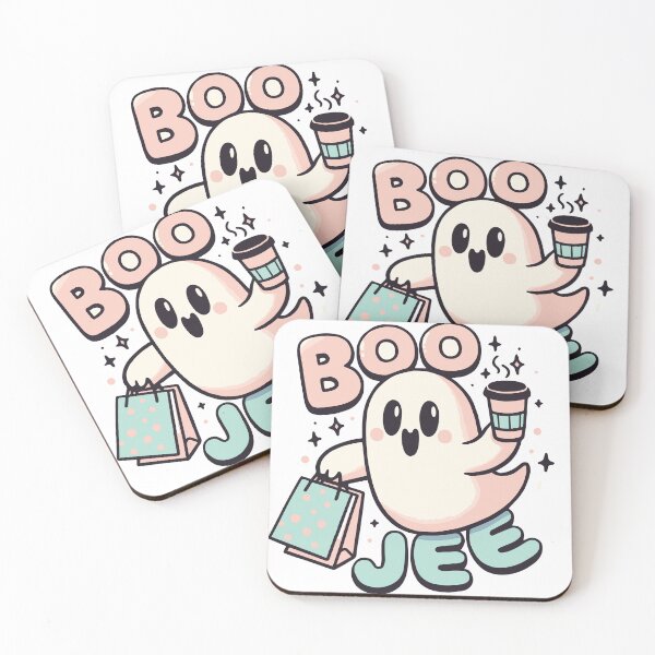 Item preview, Boo-jee Ghost with Coffee - Halloween Specia designed and sold by ZedOhEe.