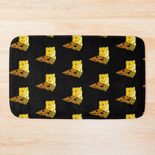 Item preview, Cheese on a black background by Zeesdesign on Redbubble designed and sold by ZEESDESIGN.
