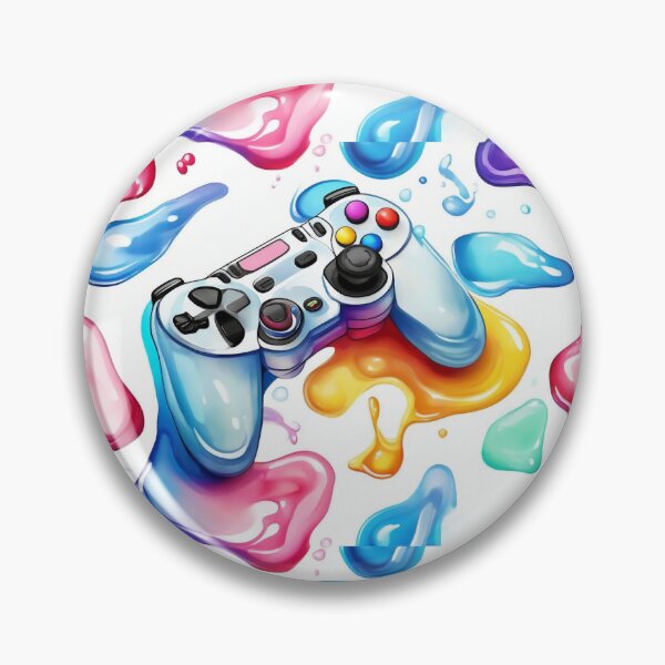 Item preview, Video Game Controller Watercolour Dripping designed and sold by druidwolfart.