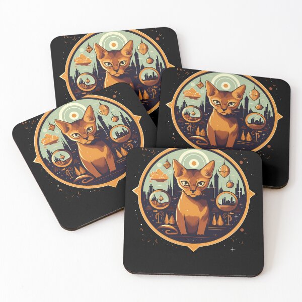 Item preview, Abyssinian Cat Halloween, Love Cats  designed and sold by Logiamerch.