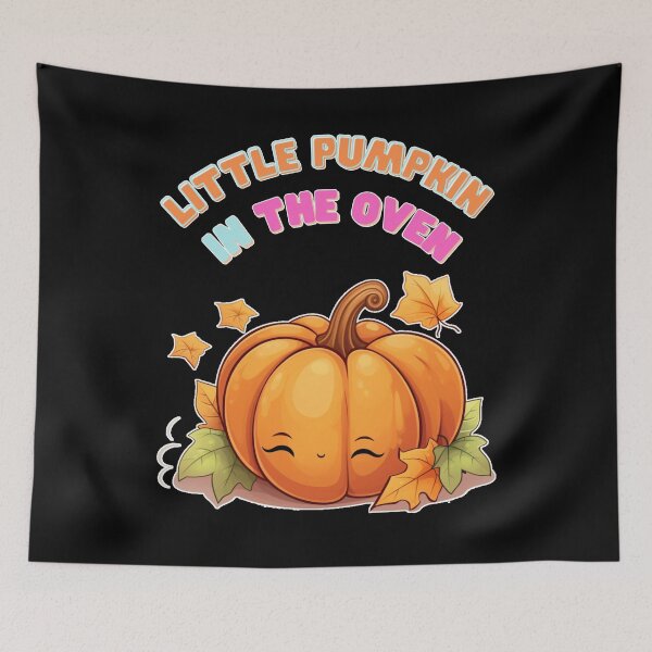 Item preview, Little Pumpkin In The Oven, Pregnant Halloween Announcement designed and sold by wazhyp.