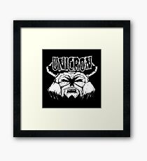 Transformers - Unicron (Danzig) Framed Print