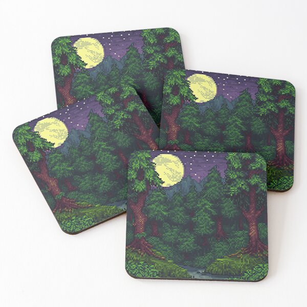Item preview, Moonlit Enchanted Forest designed and sold by Buzz126.