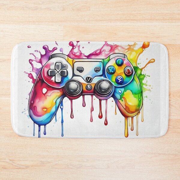 Item preview, Video Game Controller Watercolour Dripping designed and sold by druidwolfart.