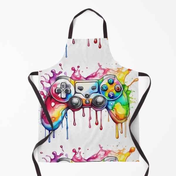 Item preview, Video Game Controller Watercolour Dripping designed and sold by druidwolfart.
