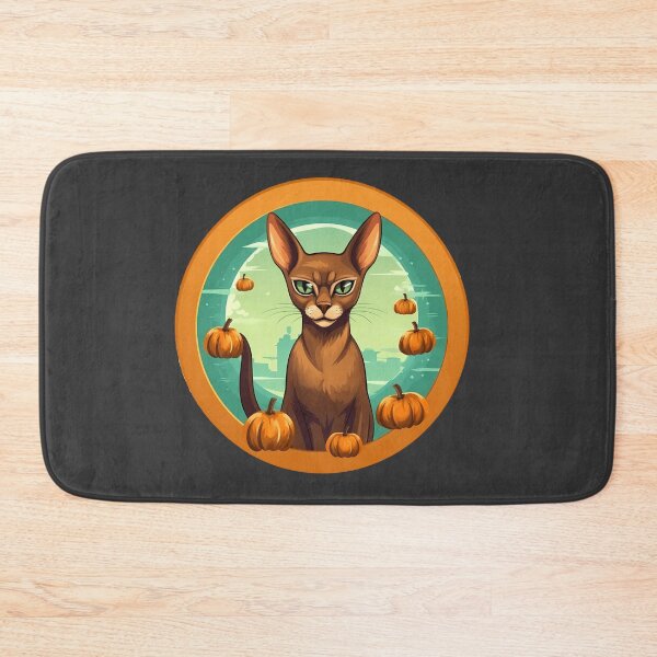 Item preview, Abyssinian Cat Halloween, Love Cats  designed and sold by Logiamerch.