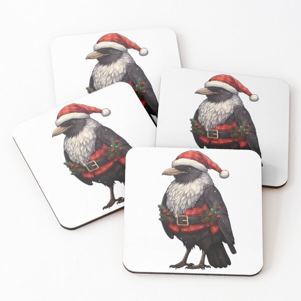 Item preview, Santa crow designed and sold by Trendy-Artistry.