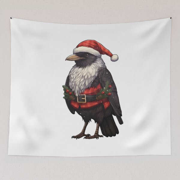 Item preview, Santa crow designed and sold by Trendy-Artistry.
