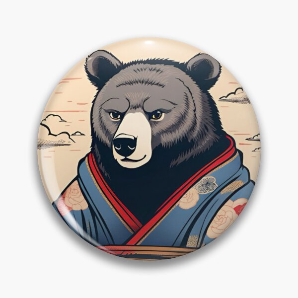 Item preview,   Cute bear in kimono japan designed and sold by KorArtStudio.