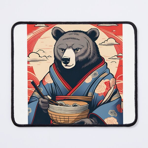 Item preview,   Cute bear in kimono japan designed and sold by KorArtStudio.