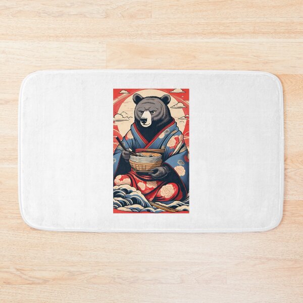 Item preview,   Cute bear in kimono japan designed and sold by KorArtStudio.