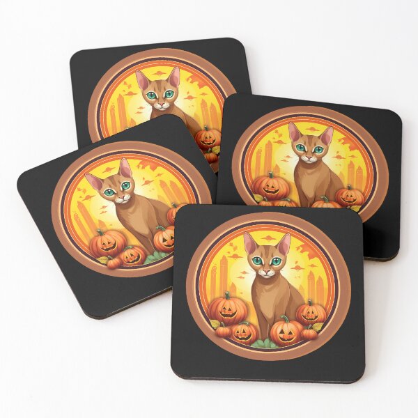 Item preview, Abyssinian Cat Halloween, Love Cats  designed and sold by Logiamerch.