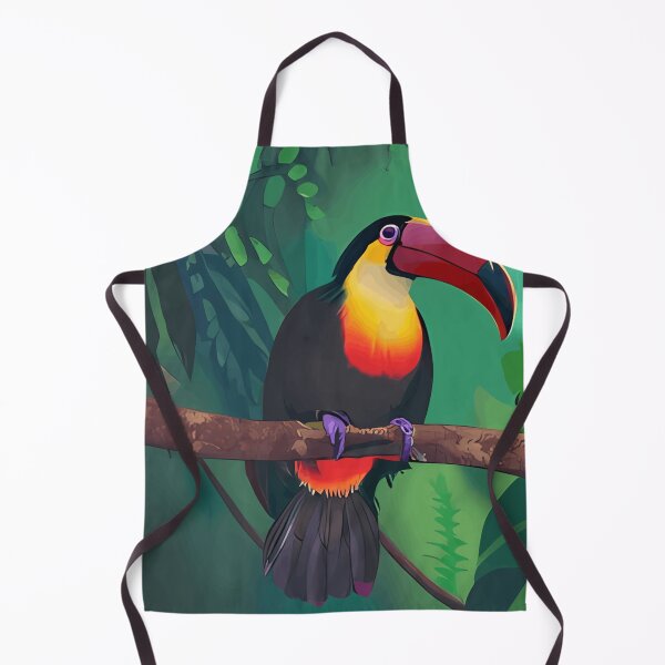 Item preview, On Branch Lush A Toucan August Vibrant Perched Superior designed and sold by DesignerModest.