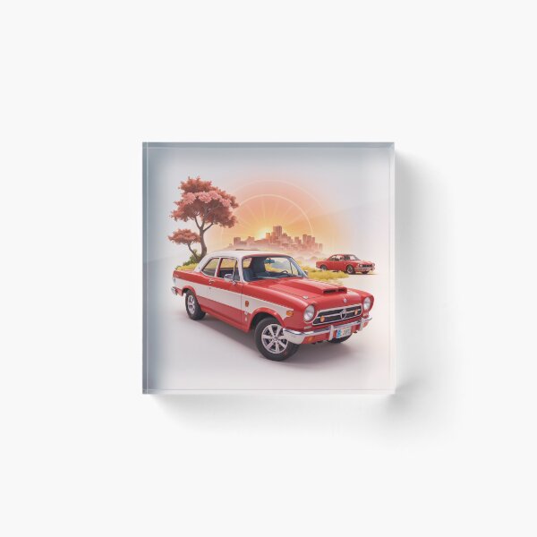Item preview, 009 Classic Car in California Street designed and sold by Alexis Art Collection.