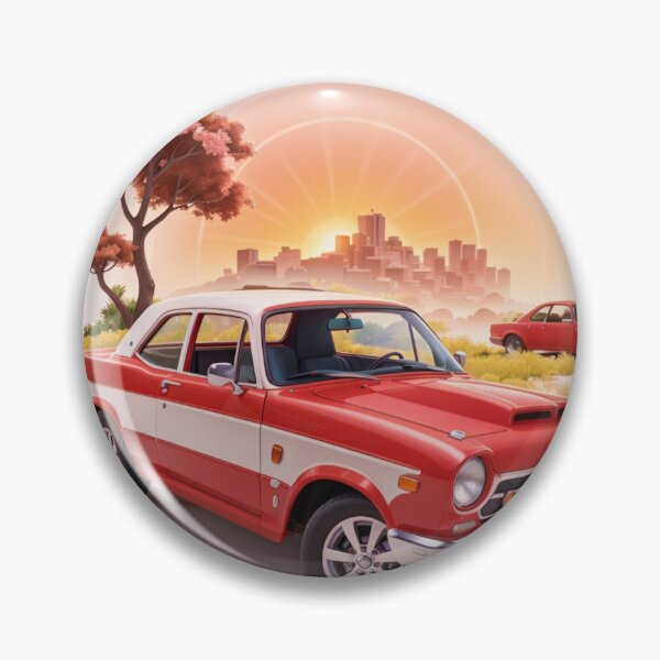 Item preview, 009 Classic Car in California Street designed and sold by Alexis Art Collection.