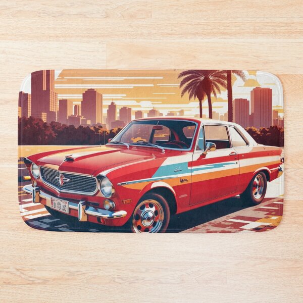 Item preview, 010 Classic Car in California Street designed and sold by Alexis Art Collection.