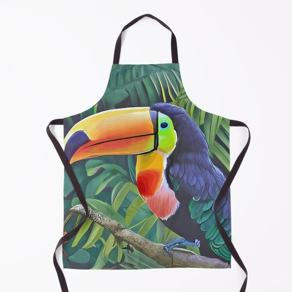 Item preview, On Branch Lush A Toucan August Vibrant Perched Superior designed and sold by DesignerModest.