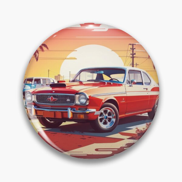 Item preview, 011 Classic Car in California Street designed and sold by Alexis Art Collection.