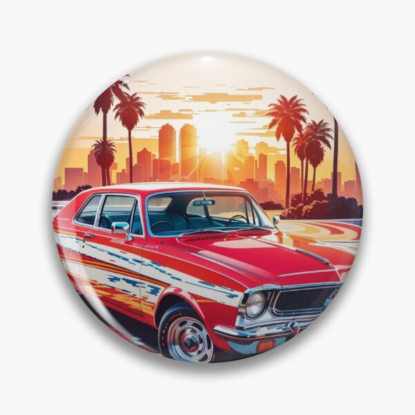 Item preview, 012 Classic Car in California Street designed and sold by Alexis Art Collection.