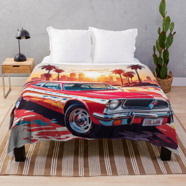 Item preview, 012 Classic Car in California Street designed and sold by Alexis Art Collection.