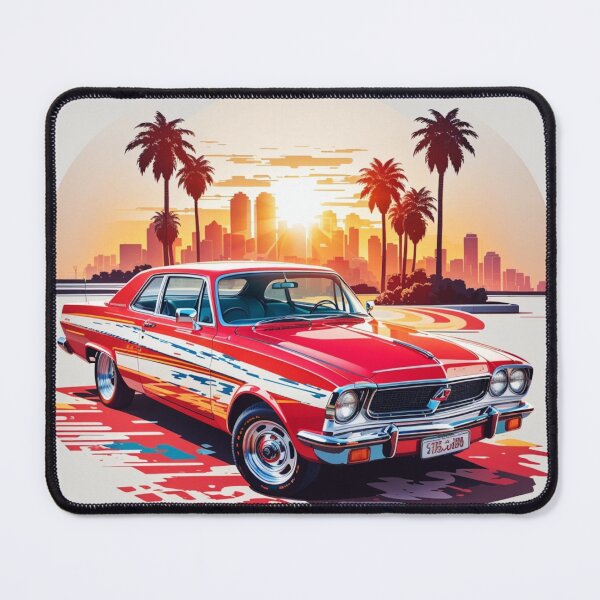 Item preview, 013 Classic Car in California Street designed and sold by Alexis Art Collection.