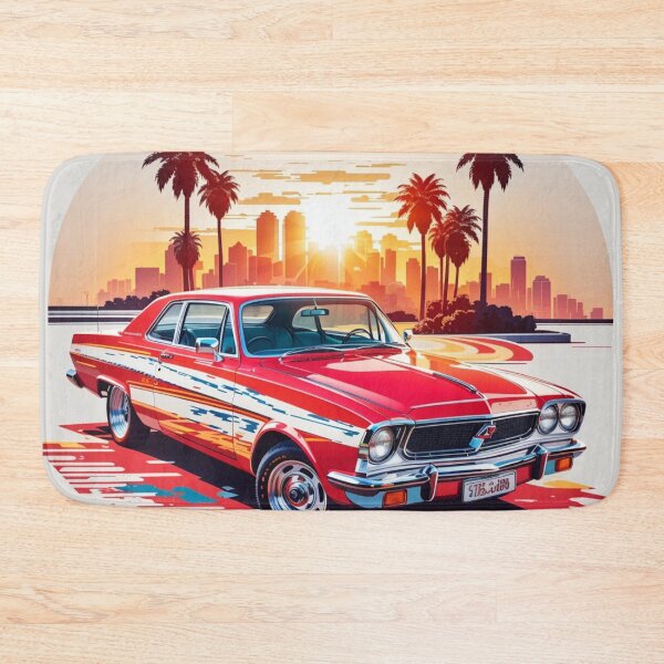 Item preview, 013 Classic Car in California Street designed and sold by Alexis Art Collection.