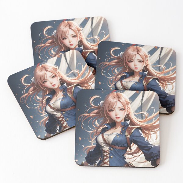 Item preview, Fille en tenue que combat avec du sang designed and sold by ROKANDESIGNART.