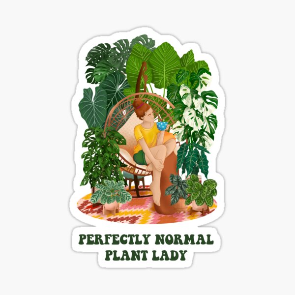 Item preview, Perfectly Normal Plant Lady designed and sold by Ana Moguš.