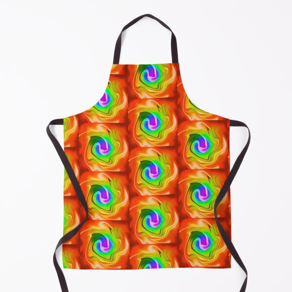 Item preview, Rainbow Swirl Square Sticker by Zeesdesign on Redbubble designed and sold by ZEESDESIGN.