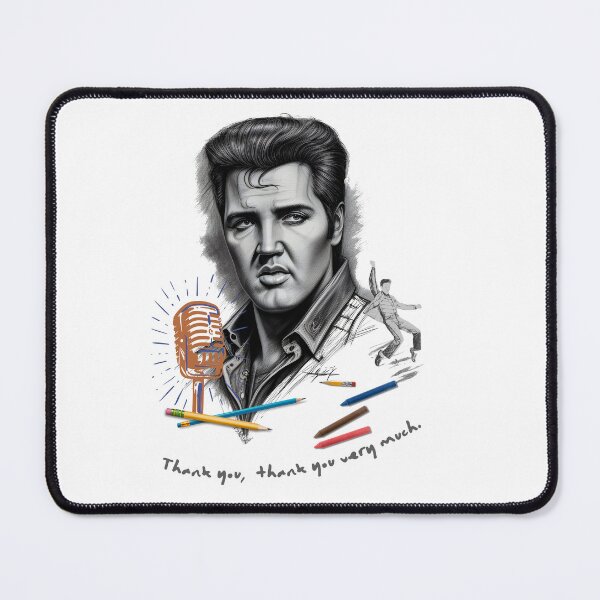Item preview, Elvis in Sketch designed and sold by NickTaroDesign.