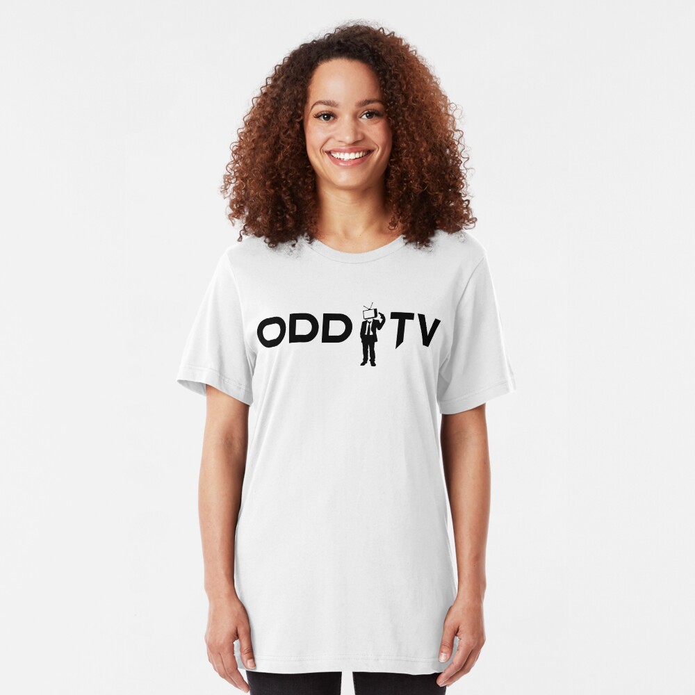 ODD TV Lone Gunman Black Slim Fit T-Shirt