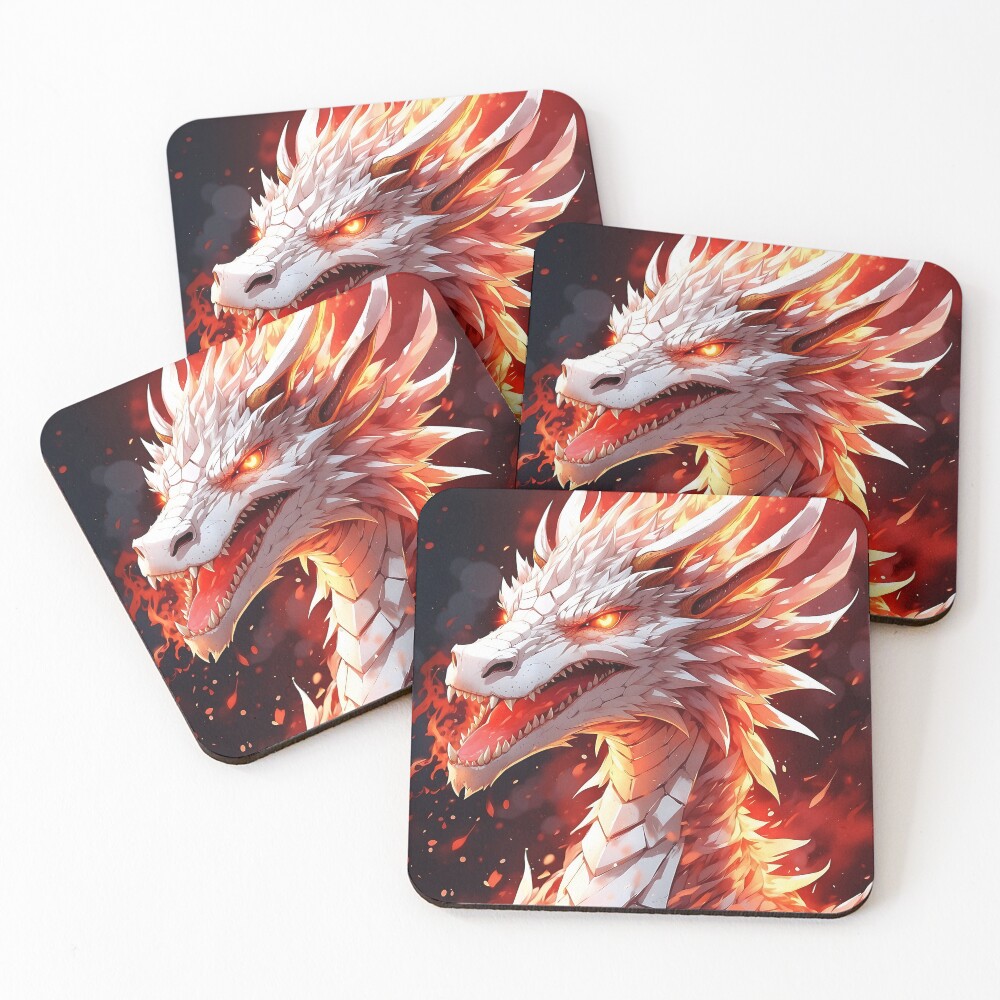 Item preview, Coasters (Set of 4) designed and sold by ROKANDESIGNART.