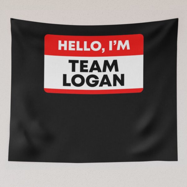 Item preview, Hello I&x27;m Team Logan Essential T-Shirt designed and sold by MircoGrobmann.
