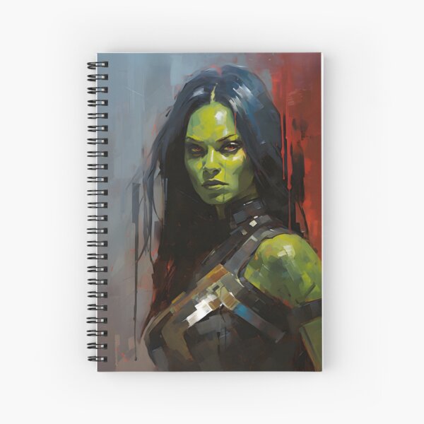 Item preview, Gamora painting designed and sold by Charlotte Hawkins.