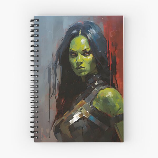 Item preview, Gamora painting designed and sold by Charlotte Hawkins.