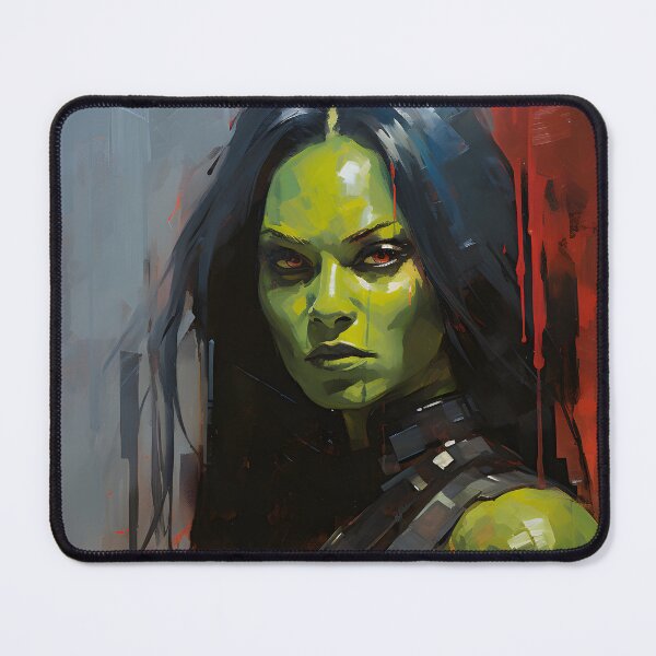 Item preview, Gamora painting designed and sold by Charlotte Hawkins.