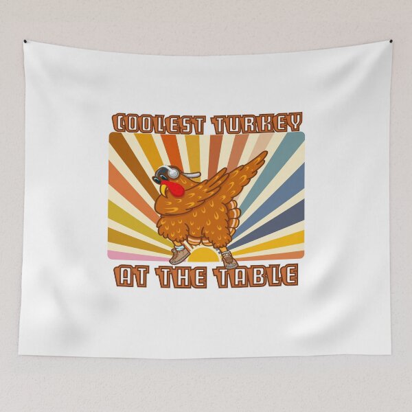 Item preview, Coolest turkey at the table designed and sold by VandJStore.