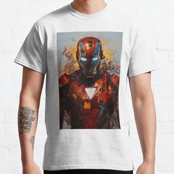 Iron-Man Sale Poster for Redbubble by | Hawkins painting\