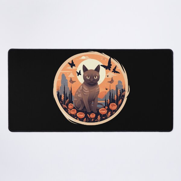 Item preview, Burmese Cat Halloween, Love Cats  designed and sold by Logiamerch.