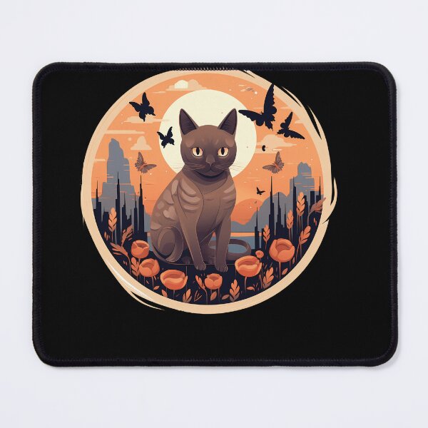 Item preview, Burmese Cat Halloween, Love Cats  designed and sold by Logiamerch.