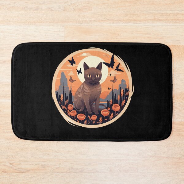 Item preview, Burmese Cat Halloween, Love Cats  designed and sold by Logiamerch.