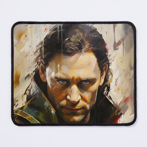 Item preview, Loki painting designed and sold by Charlotte Hawkins.