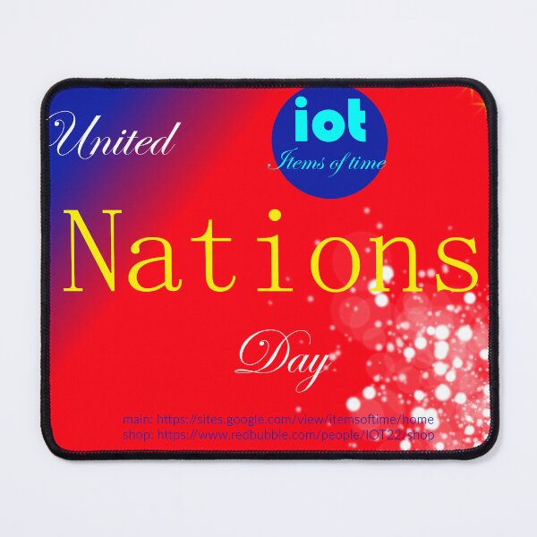 Item preview, United Nations Day designed and sold by IOT22.