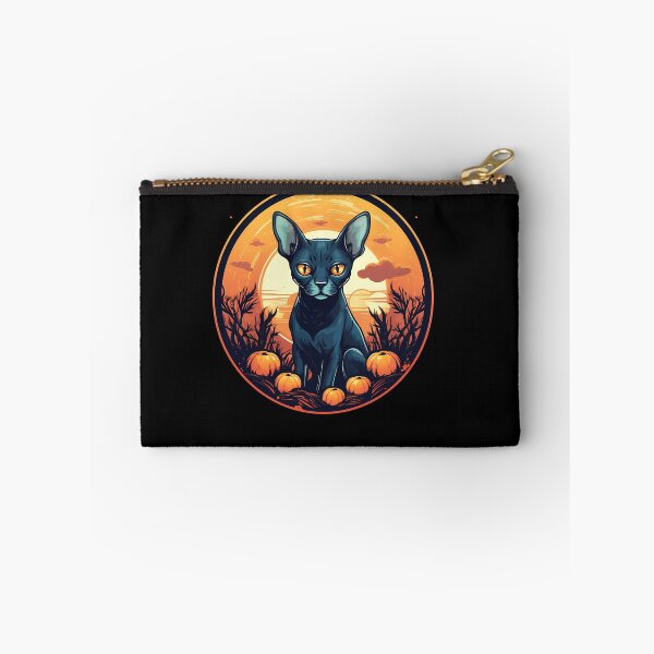 Artikelvorschau, Cornish Rex Katze Halloween, Liebeskatzen entworfen und verkauft von Logiamerch.