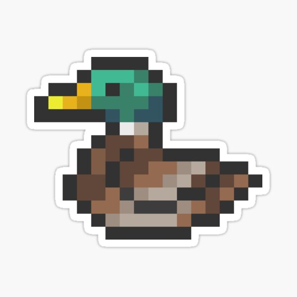 Terraria Duck Sticker
