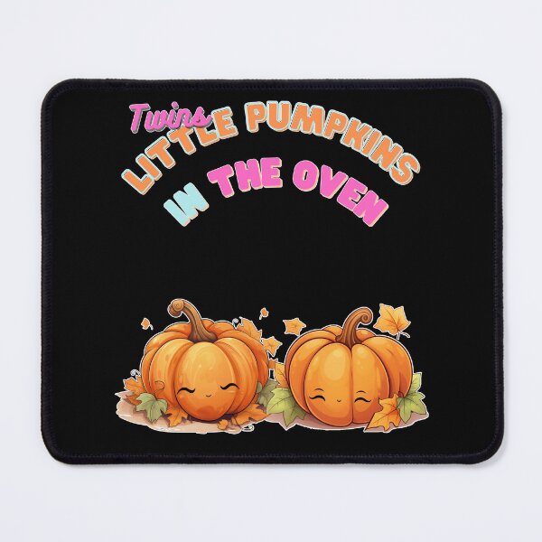 Item preview, Twins Little Pumpkin In The Oven, Pregnant Halloween Announcement designed and sold by wazhyp.