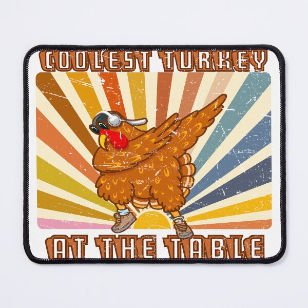 Item preview, Coolest turkey at the table grunge and distressed designed and sold by VandJStore.