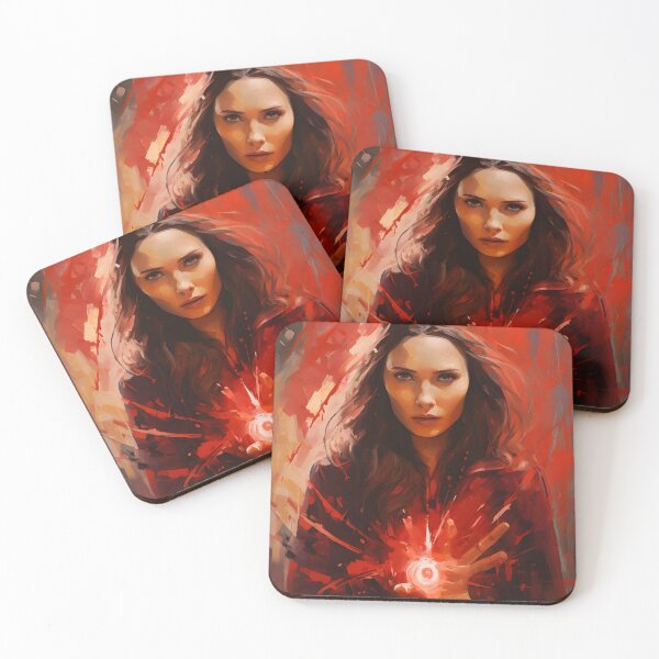 Item preview, The Scarlet Witch painting designed and sold by Charlotte Hawkins.