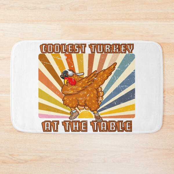 Item preview, Coolest turkey at the table grunge and distressed designed and sold by VandJStore.